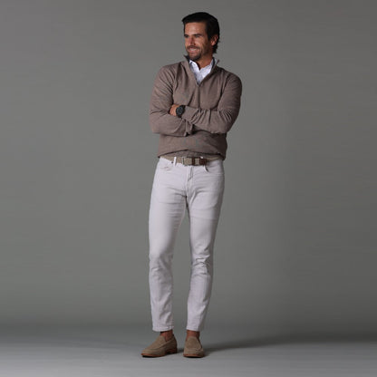 Strukturiertes Poloshirt Herren aus Premium-Baumwollmischung, Moderner Schnitt, Elegante Freizeitkleidung-4