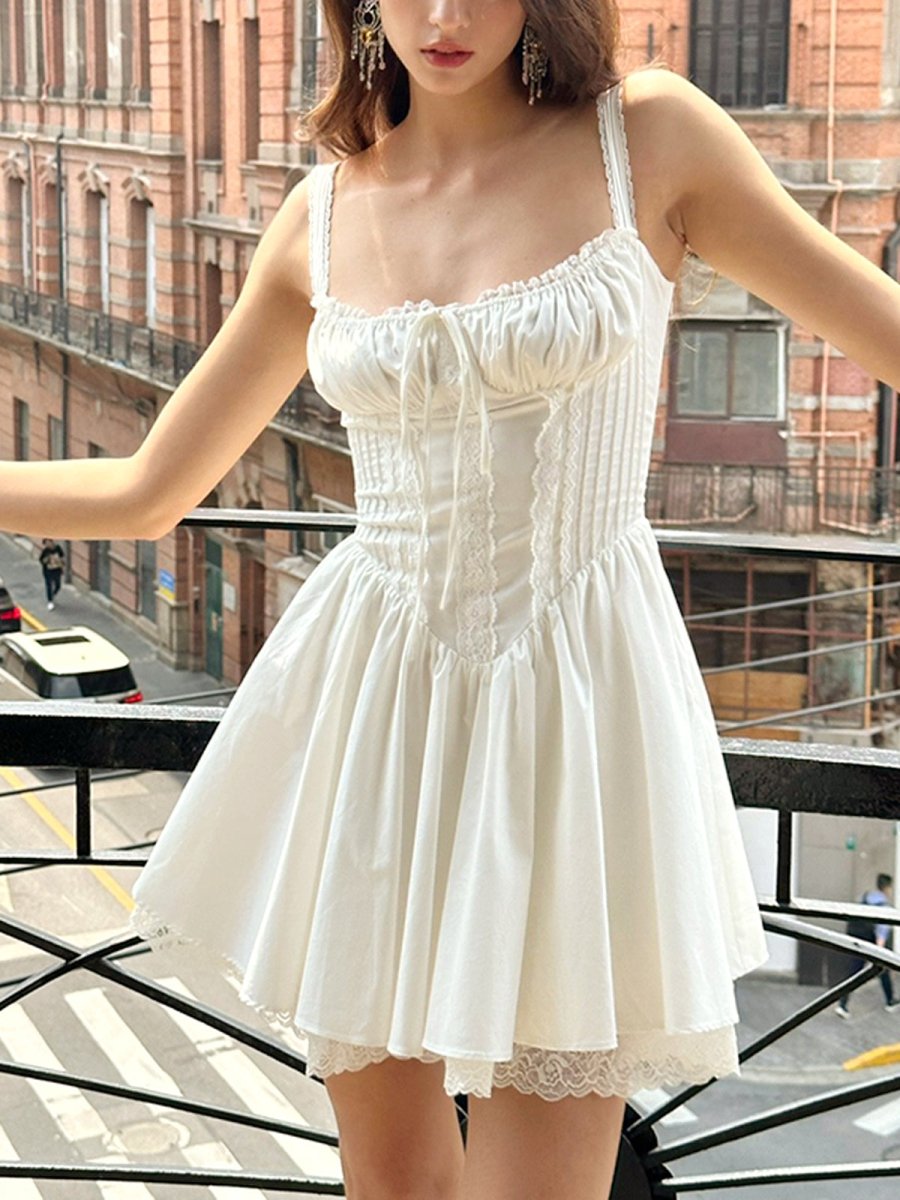 Elegantes Spitzen-Cocktailkleid für Damen, Knielang für Festliche Anlässe und Hochzeiten