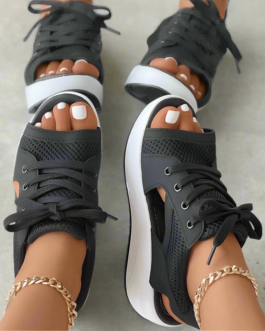 Bequeme Rutschfeste Sandalen Damen Mit Gepolsterter Sohle, Leichtem Und Atmungsaktivem Design