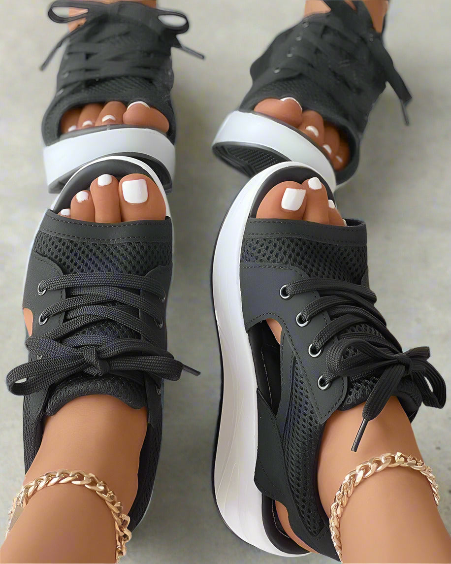 Variant image for Bequeme Rutschfeste Sandalen Damen Mit Gepolsterter Sohle, Leichtem Und Atmungsaktivem Design-1