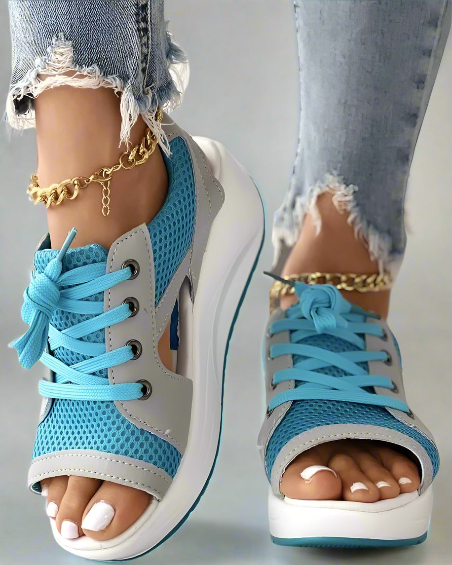 Variant image for Bequeme Rutschfeste Sandalen Damen Mit Gepolsterter Sohle, Leichtem Und Atmungsaktivem Design-9
