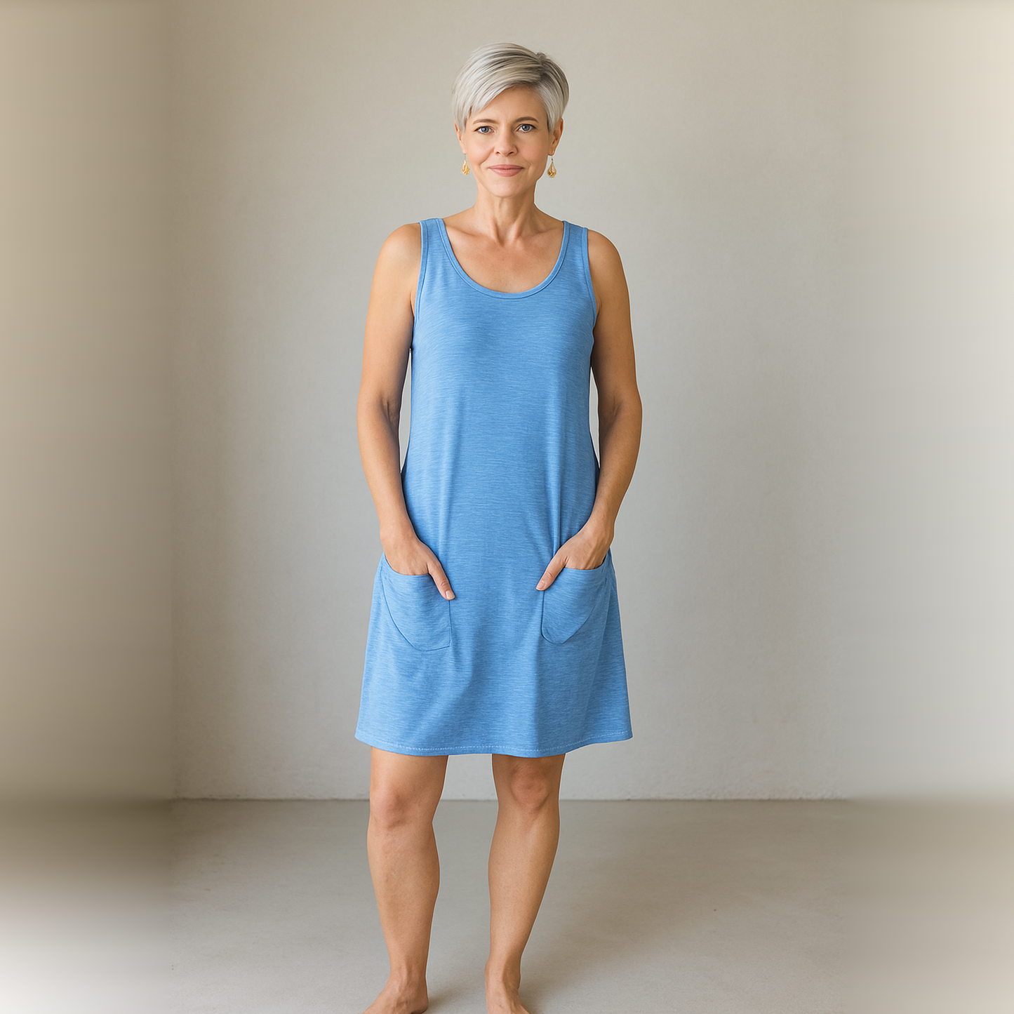 Ein luftiges Damen-Sommerkleid, perfekt für den Sommer