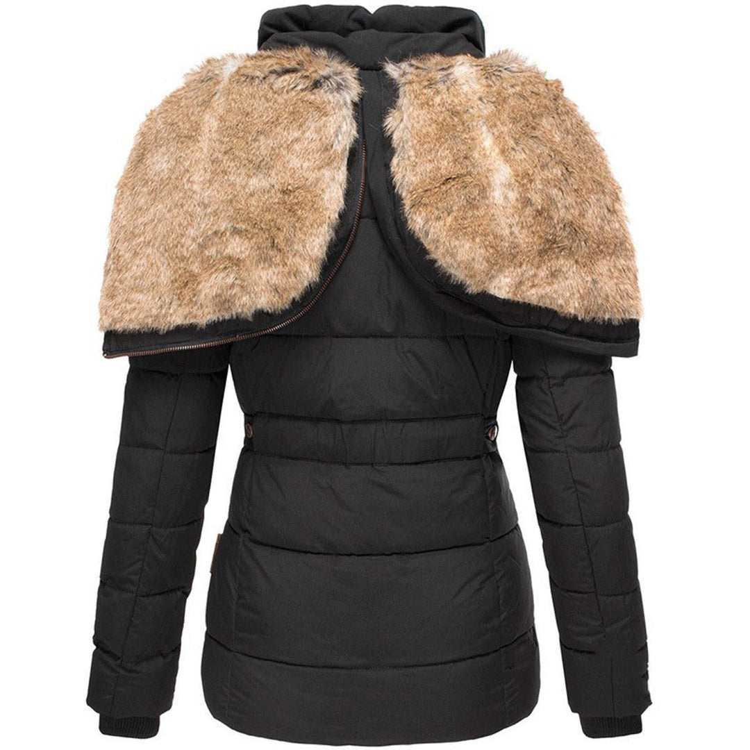 Women’s Slim Fit Puffer Jacket with Hood