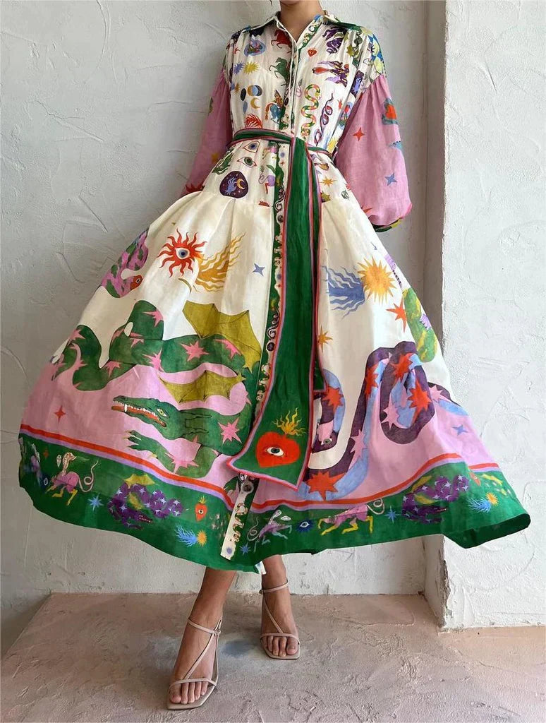 Elegantes Italienisches Maxikleid Für Damen Mit Schmeichelhafter Silhouette - Vielseitiges Maxikleid Sommer Für Alle Anlässe