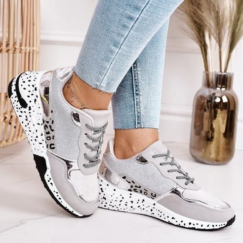 Bequeme Turnschuhe Zur Linderung Von Fußschmerzen Mit Unterstützender Gummisohle Und Leichtem Design-5