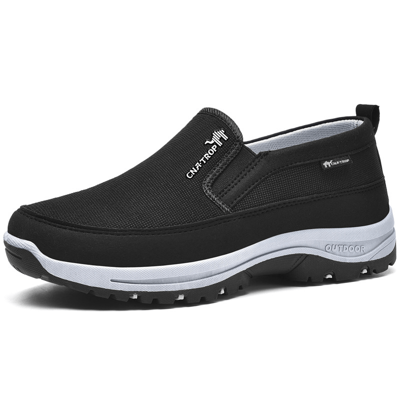 Bequeme Atmungsaktive Wanderschuhe Für Männer Mit Memory Foam Einlage Und Rutschfester Außensohle-4