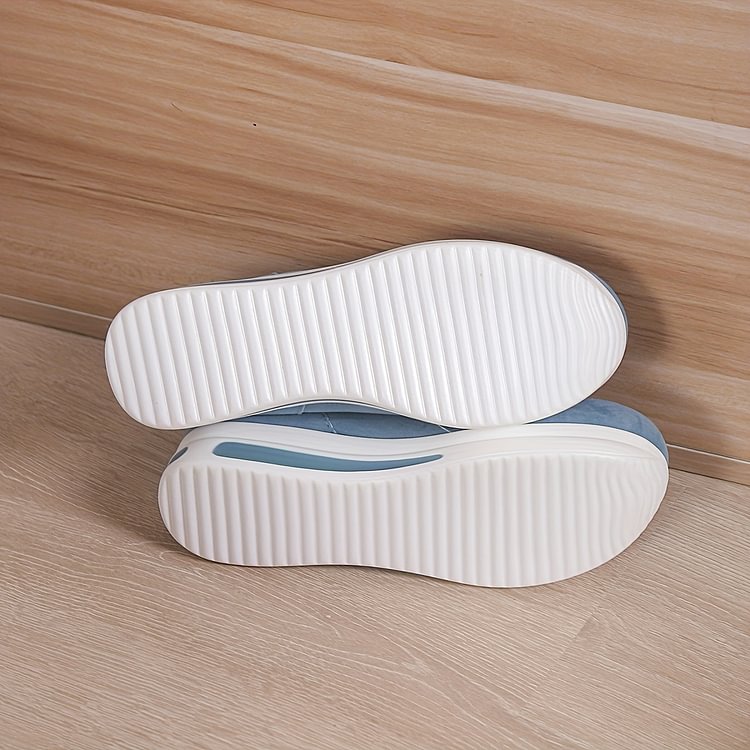 Women’s Comfortable Trainers Trendy Design with Zipper Detail