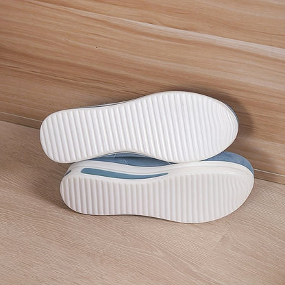 Women’s Comfortable Trainers Trendy Design with Zipper Detail