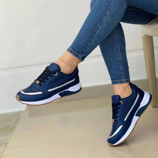 Orthopädische Turnschuhe Für Damen Zur Schmerzlinderung Mit Atmungsaktivem Design Und Schockabsorbierender Sohle-1