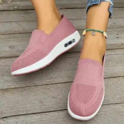 Women’s Slip-On Walking Shoes Easy Slip-On Design with Arch Support