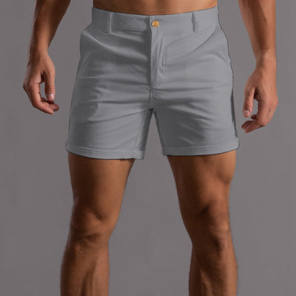 Men’s Slim Fit Shorts Modern Tailored Summer Wear
