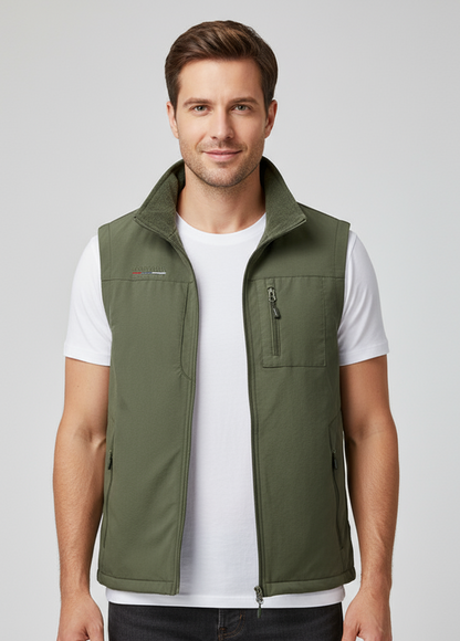 Ärmellose Herrenweste mit Taschen für Herbst und Winter