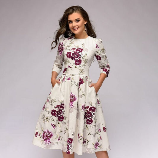 Elegantes Hochzeitsgast Kleid Damen Aus Luxuriösem, Weichem Stoff Für Formelle Anlässe