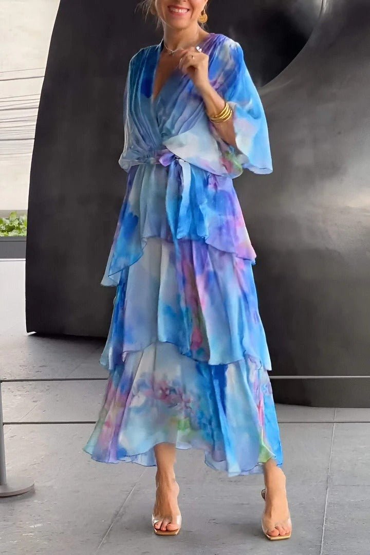 Elegantes Maxikleid für Damen – Fließendes Sommerkleid für Jeden Anlass, Chic und Komfortabel