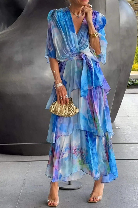 Elegantes Maxikleid für Damen – Fließendes Sommerkleid für Jeden Anlass, Chic und Komfortabel