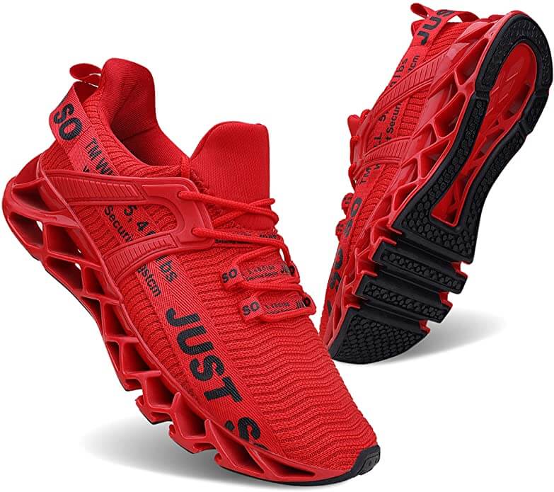 Atmungsaktive Unisex-Turnschuhe Mit Stoßdämpfung Für Gehen Und Joggen – Stylisches Design, Bequeme Unterstützung-3