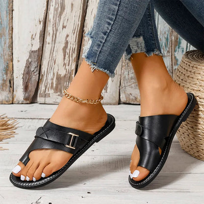 Bequeme Damen-Sandalen Mit Verstellbaren Riemen Und Ergonomischem Design, Anti-Hallux-Valgus-Unterstützung, Sommerschuhe Damen