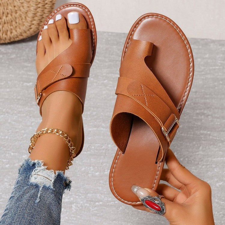Variant image for Bequeme Damen-Sandalen Mit Verstellbaren Riemen Und Ergonomischem Design, Anti-Hallux-Valgus-Unterstützung, Sommerschuhe Damen-17