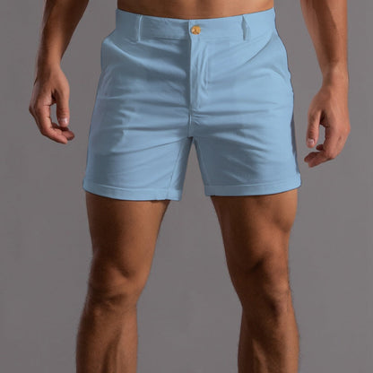 Men’s Slim Fit Shorts Modern Tailored Summer Wear