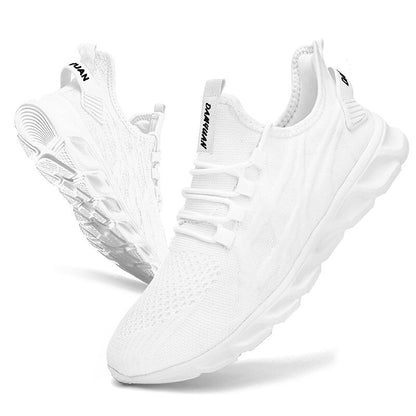 Atmungsaktive Männerschuhe Mit Robuster Sohle Für Freizeitkleidung - Vielseitige Männer Schuhe Sommer Sneaker-3