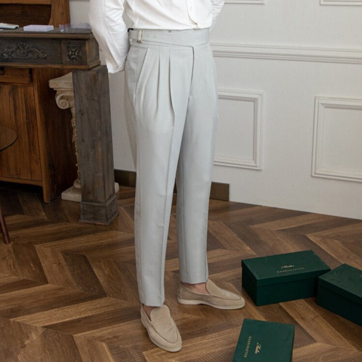 Stylische Loop-Detailhosen Für Moderne Silhouette Und Komfortable Passform-6