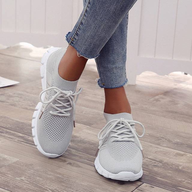 Orthopädische Turnschuhe Damen Mit Atmungsaktivem Design Und Stoßdämpfung-4